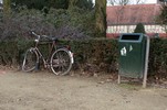 Vernielde fiets