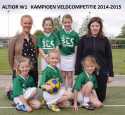 Altior W1 Veldkampioen 2014-2015